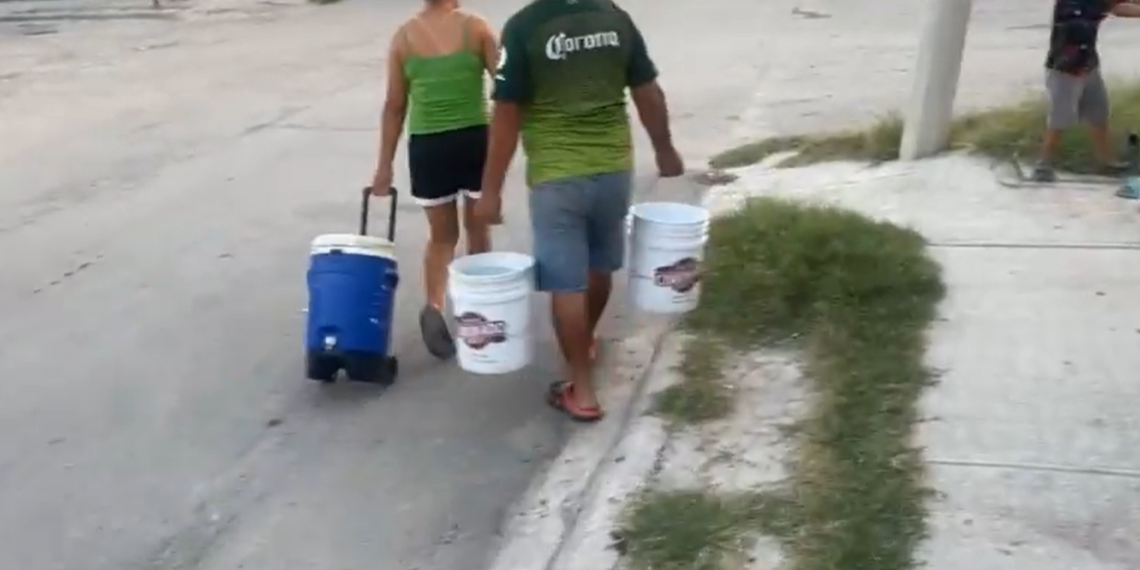 Se cumplen 24 hrs sin agua en PN; Mpio prometió servicio para el martes