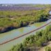 Este viernes inicia instalación de muro flotante en el río Bravo