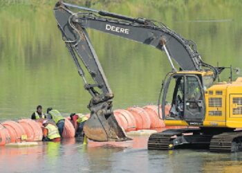 Audiencia de este martes decidirá permanencia o retiro de muro flotante en Río Bravo