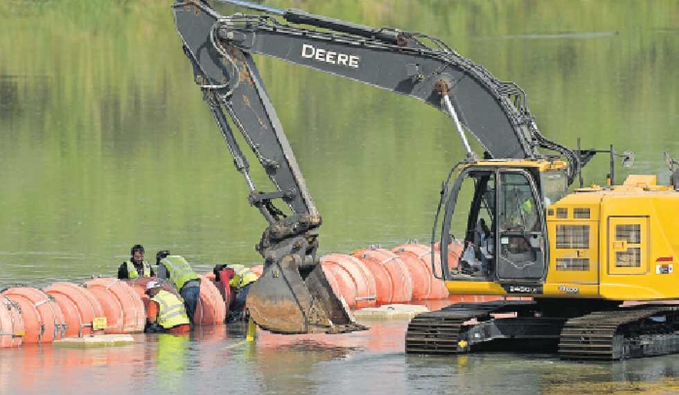 Audiencia de este martes decidirá permanencia o retiro de muro flotante en Río Bravo