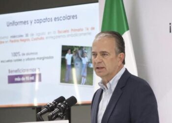 A finales de septiembre estarían cuadernillos de apoyo para escuelas de Coahuila: Saracho