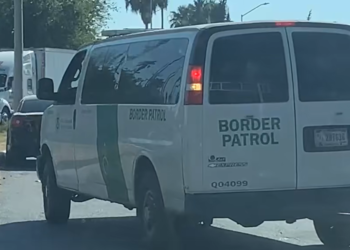 Patrulla de Border Patrol cruza indebidamente por Puente Internacional a PN