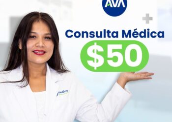 Atención con la más alta calidad por solo 50 pesos en AVA Médica