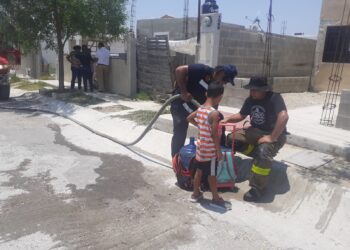 Otra vez quedan colonias de PN sin agua por ruptura en tubería de SIMAS