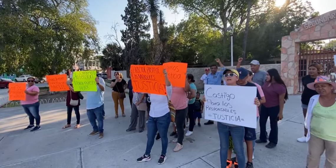 Padres de Familia de Técnica 5 exigen justicia por abuso a estudiante