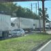 Siguen filas de trailer a lo largo de PN por crisis migratoria