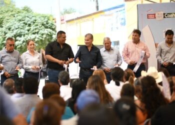 ENTREGA MARS OBRAS DE INFRAESTRUCTURA EDUCATIVA Y VIAL EN VIESCA