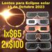 Ofertan en redes sociales lentes para observar el eclipse de este sábado 14 de octubre