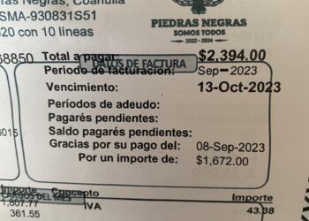 Denuncian altos cobros de SIMAS a pesar de colapso en servicio