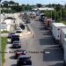 Tráileres en doble fila en Puente Dos ante falta de tránsitos de PN
