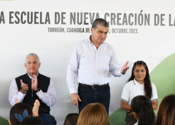 INVERSIÓN DE 7.7 MILLONES DE PESOS, COLOCA MARS PRIMERA PIEDRA DE ESCUELA DE NUEVA CREACIÓN