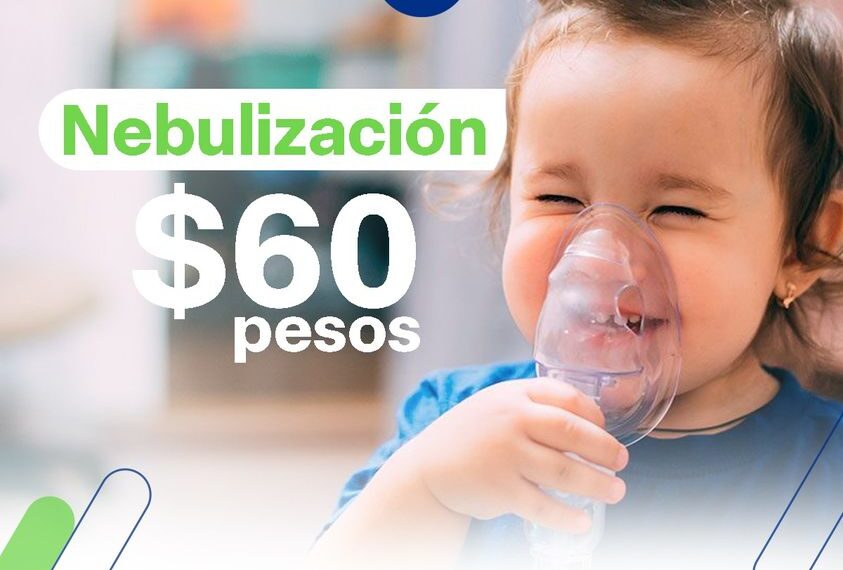 AVA Médica ofrece nebulizaciones a solo 60 pesos