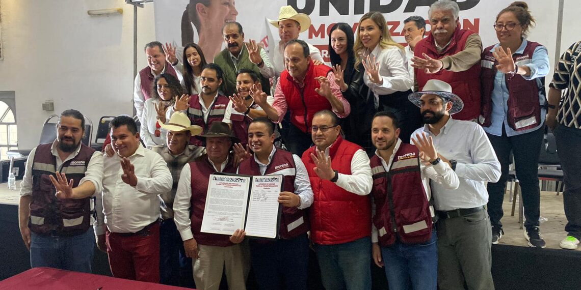 Firman acuerdo Todos contra el PRIAN en PN y a favor de Sheinbaum