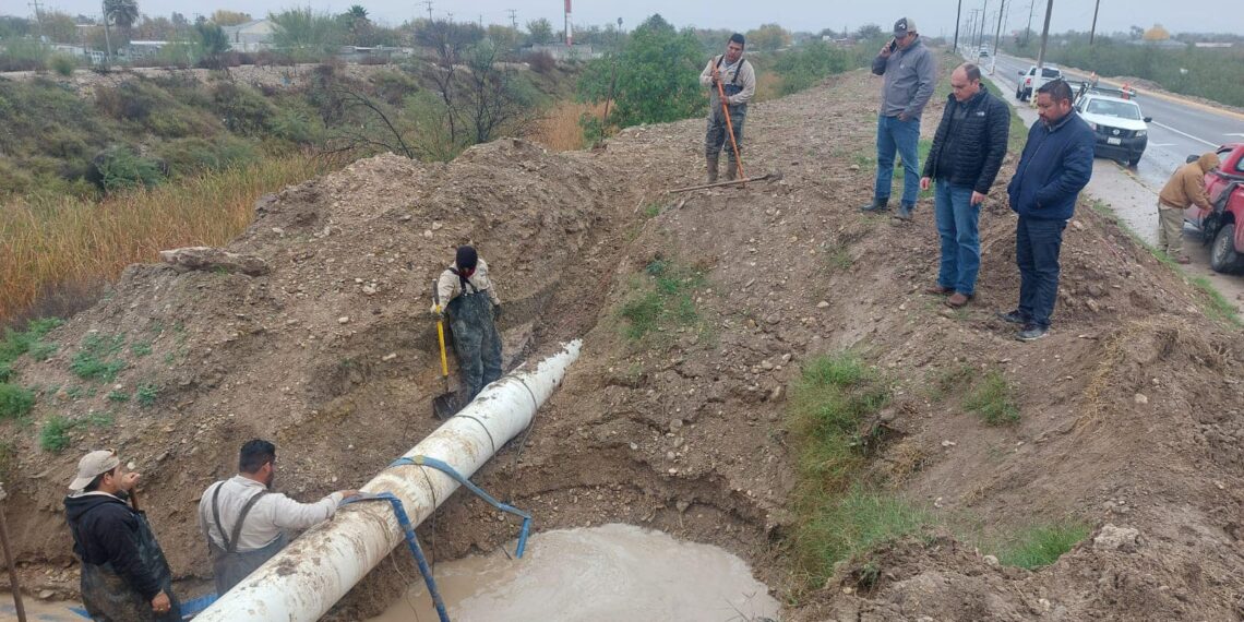 Sin agua PN por ruptura de tubería supuestamente recién reparada