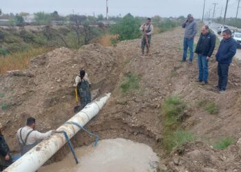 Sin agua PN por ruptura de tubería supuestamente recién reparada