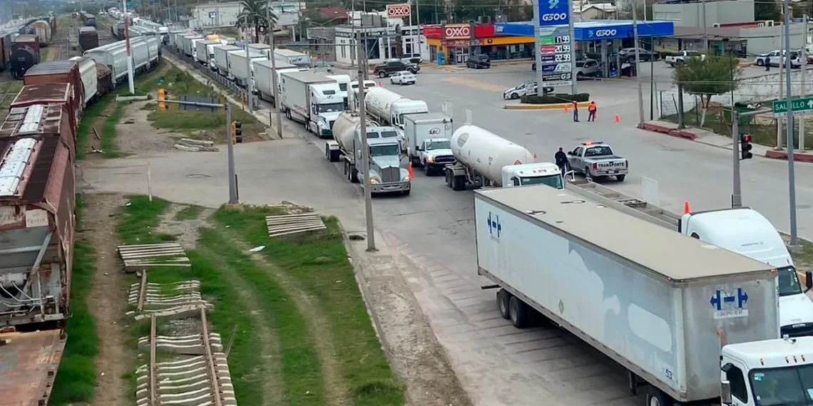 RETIRA TEXAS INSPECCIONES A TRAILERS EN LA FRONTERA CON COAHUILA