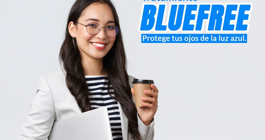 Lentes con filtro de luz azul disponibles en Óptica Krystal