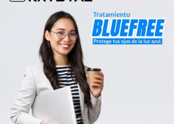 Lentes con filtro de luz azul disponibles en Óptica Krystal