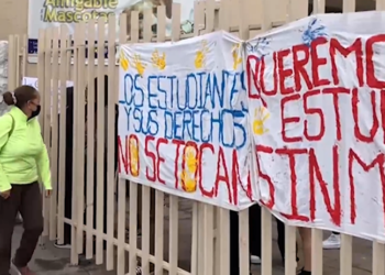 Segundo día de protestas de estudiantes de UAdeC por candidatura única para rector