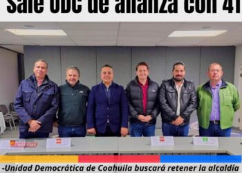 Sale UDC de alianza con 4T