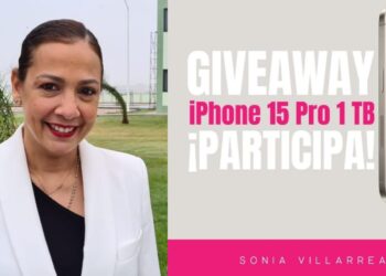 Sonia Villarreal sorteará un iPhone 15 en redes sociales