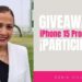 Sonia Villarreal sorteará un iPhone 15 en redes sociales