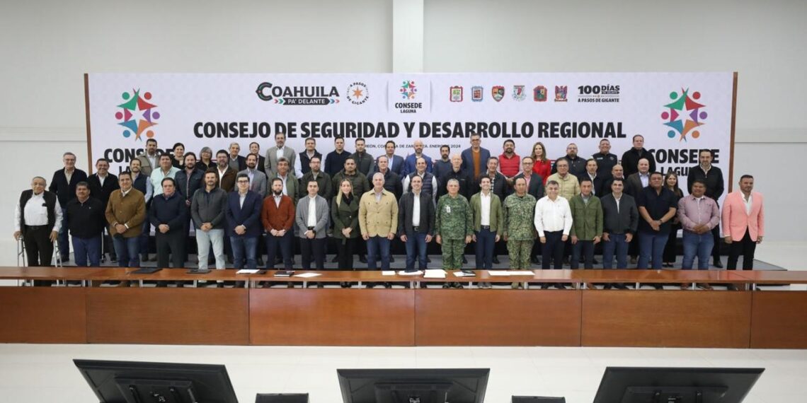 INSTALA MANOLO EL CONSEJO DE SEGURIDAD Y DESARROLLO REGIONAL DE LA LAGUNA