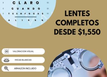 Lentes graduados desde 1,550 pesos en Óptica Krystal