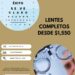 Lentes graduados desde 1,550 pesos en Óptica Krystal