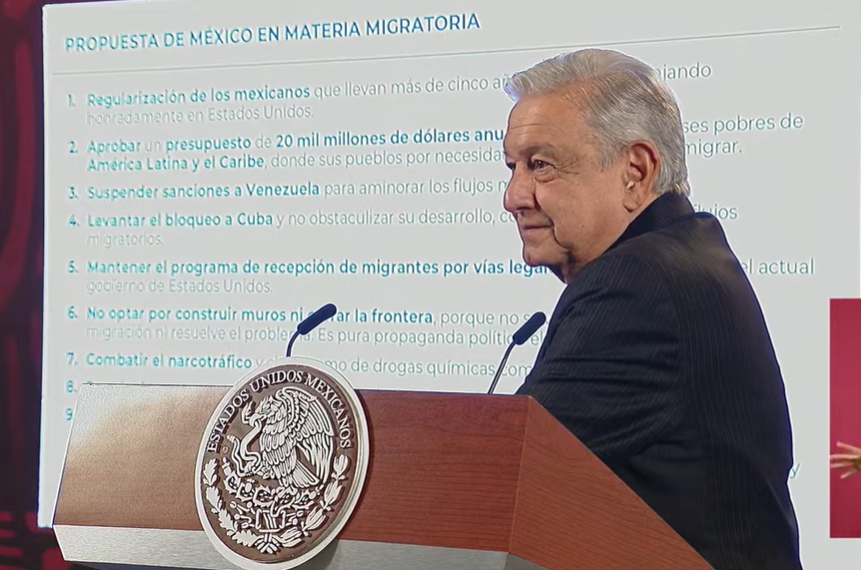 Cuartel militar de Abbott en Eagle Pass es propaganda para ser vicepresidente: AMLO