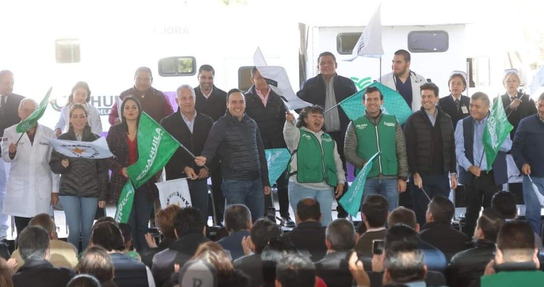 ARRANCA MANOLO LA “CARAVANA DE LA SALUD” PARA TODAS LAS REGIONES DE COAHUILA