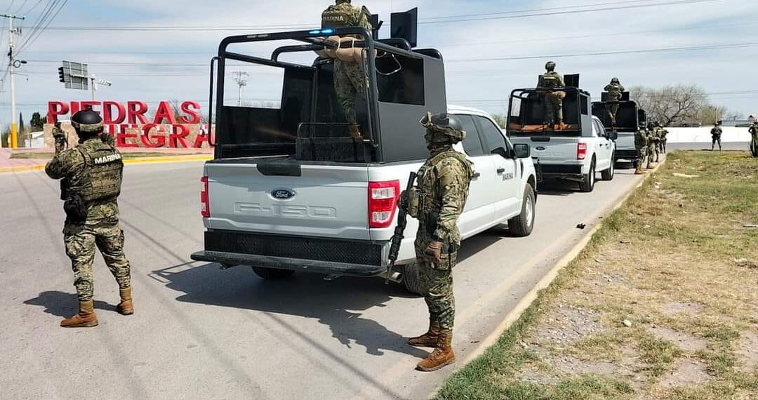 Llegan más de 100 elementos de la Marina a Piedras Negras