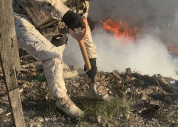 Se incendian 6 viviendas en colonia Presidentes 3
