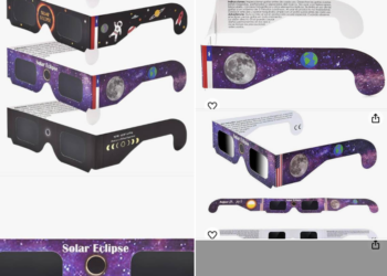 Aumenta en redes sociales venta de lentes para eclipse solar 2024