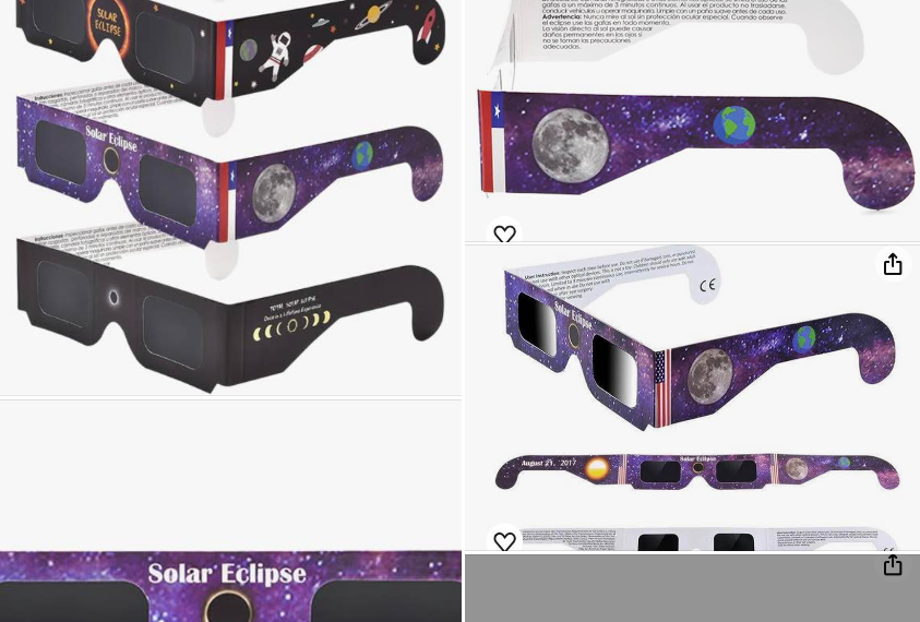 Aumenta en redes sociales venta de lentes para eclipse solar 2024