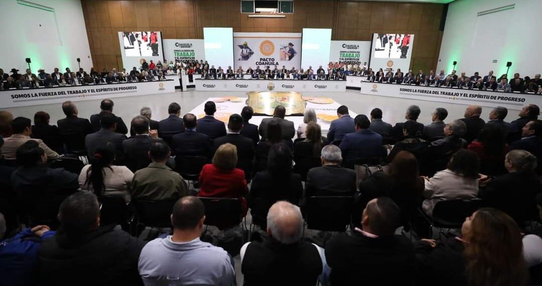 EN UNIDAD, EN COAHUILA CUIDAMOS Y FORTALECEMOS LA ESTABILIDAD LABORAL: MANOLO