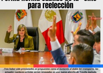Perfila Norma cabildo de la “elite” y con parientes para reelección