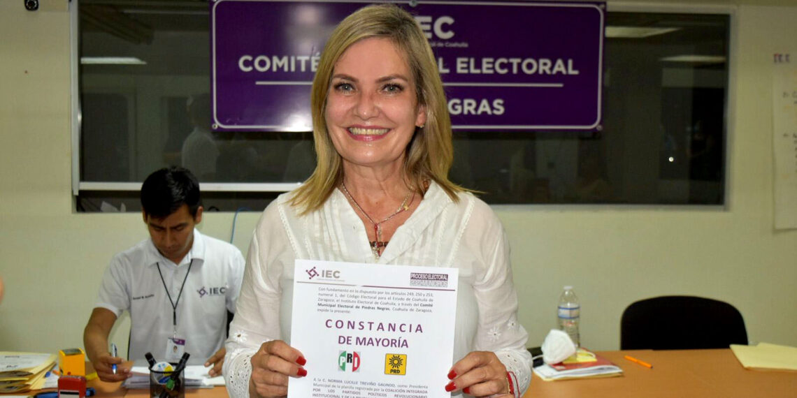 Estará Norma Treviño 4 semanas incapacitada en víspera de su intento de reelección