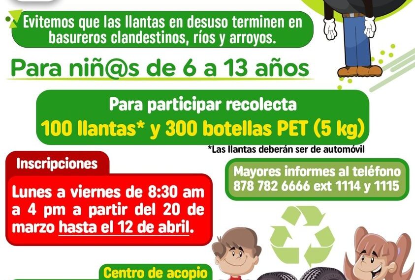 Padres se inconforman por alta cantidad de llantas que pide mpio en concurso infantil