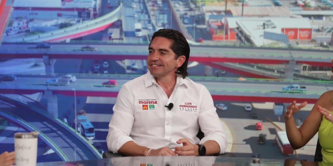 Pide Luis Fernando Salazar ir en primer lugar de fórmula de 4T al Senado