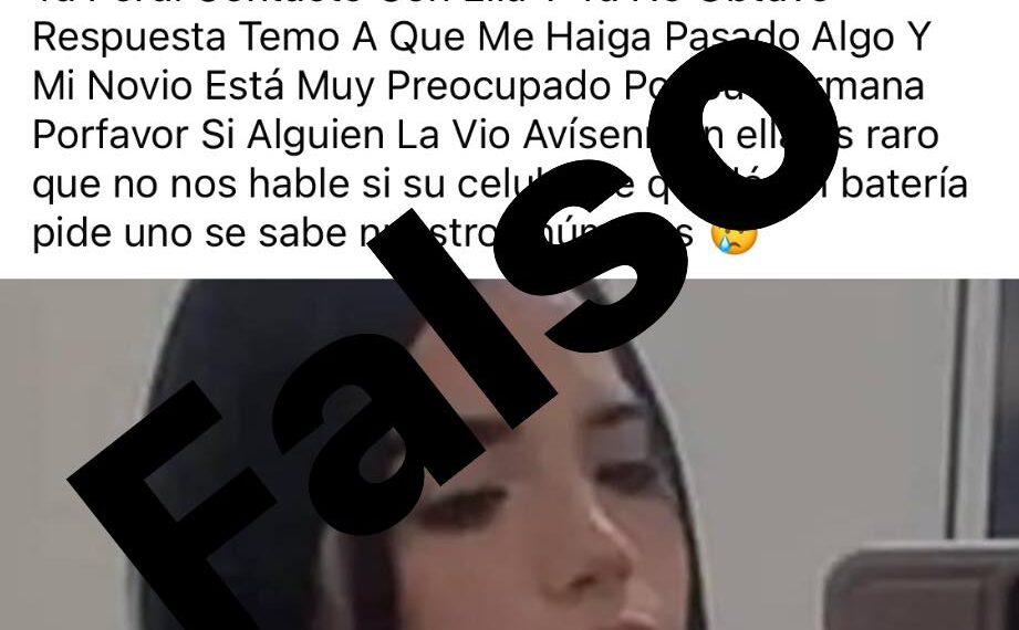 Desmienten desaparición de mujer de Sabinas