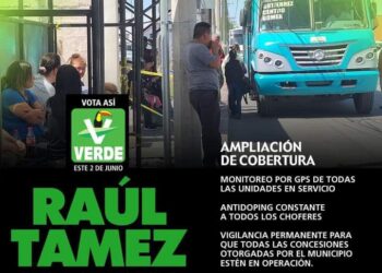 Promete Raúl Tamez depurar concesiones de camión urbano en PN