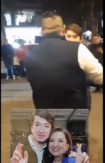 Viral: exhiben a hijo de Xóchitl agrediendo y llamando «gatos» a trabajadores en Polanco CDMX