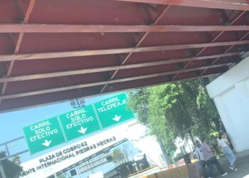 Denuncian que Mpio no permite pase directo por carril de telepeaje en Puente Uno