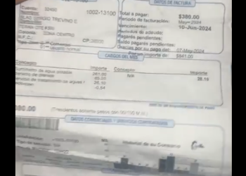 Paga Norma Treviño 380 pesos de agua en hotel de su propiedad, exhibe Masías Menera