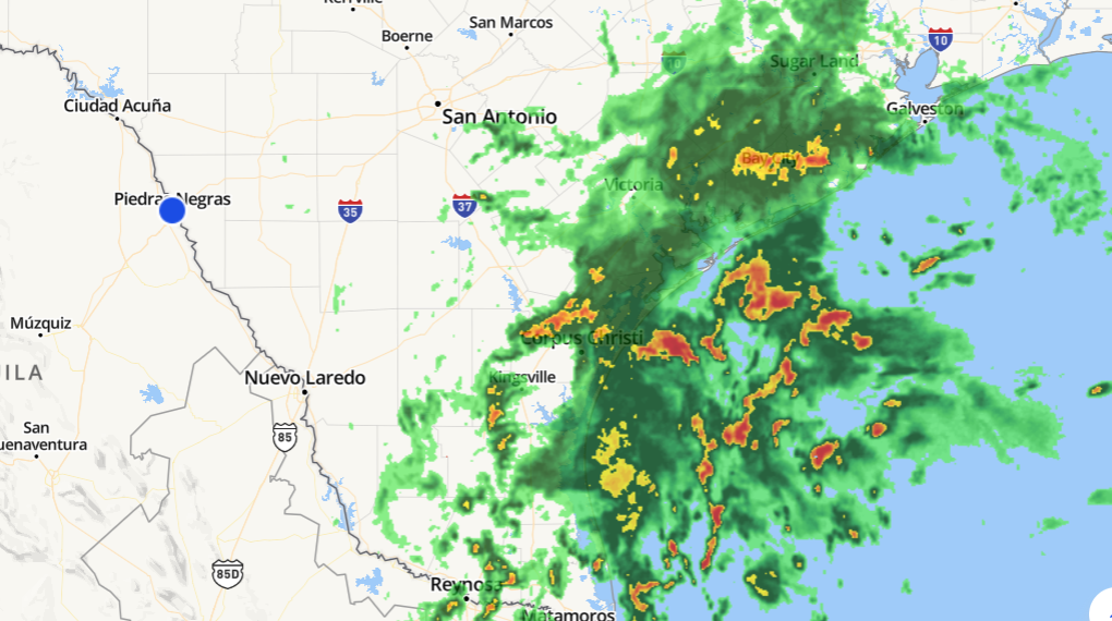 Para esta tarde se espera llegada de lluvias a PN