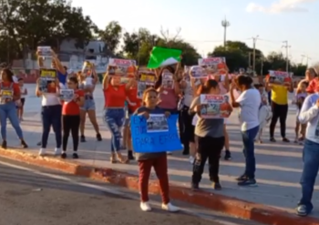 Se manifiestan pidiendo justicia para motociclista atropellado