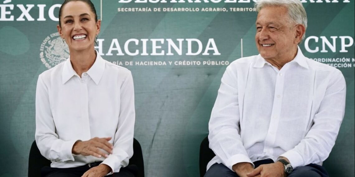 Sheinbaum y AMLO eligen San Juan de Sabinas para su primera gira juntos y anuncian hallazgo de mineros en Pasta de Conchos