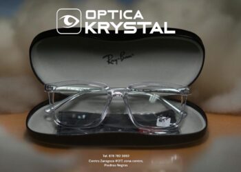 Extensa gama de lentes de la icónica marca Ray-Ban, disponible en Óptica Krystal