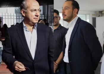 Sigue pugna: Calderón y Marko Cortés pelean por debacle del PAN
